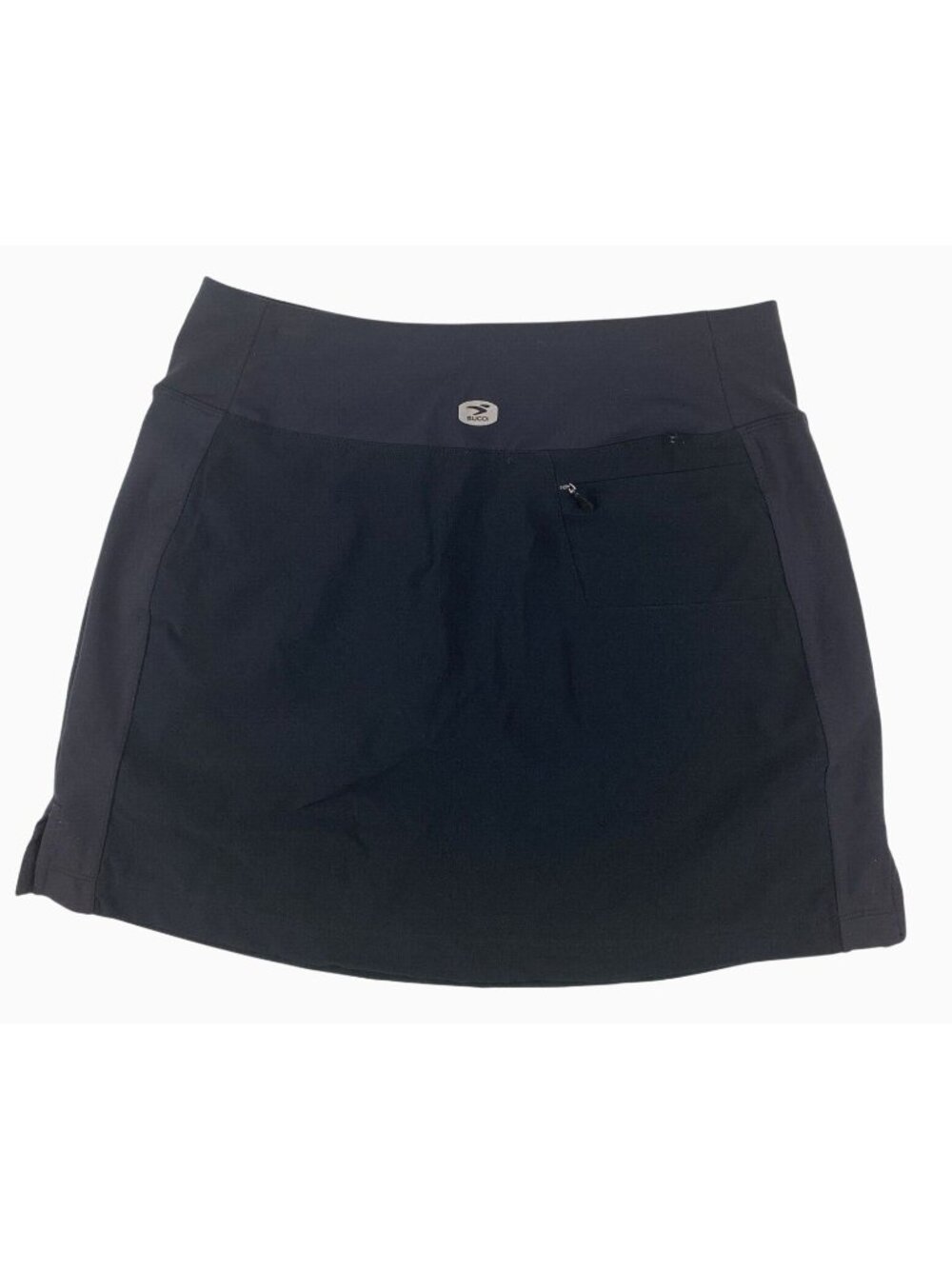 Womens S Black Moxie Tennis Wear Athletic Travel Skort Pocket  Stretch Fit Sugoi